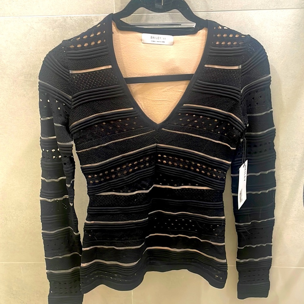 Bailey 44 long sleeve stretch new with tags
